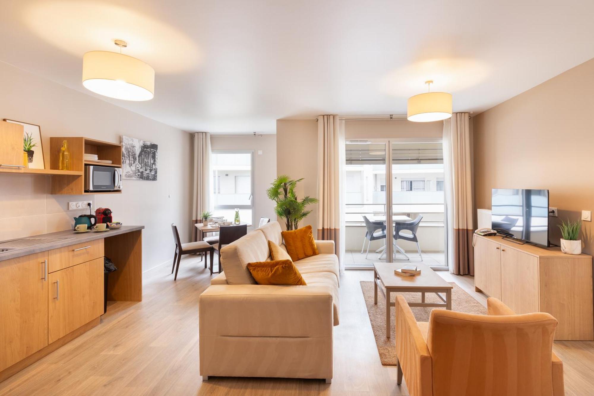 Zenao Appart'Hotels Montreuil Montreuil  Oda fotoğraf